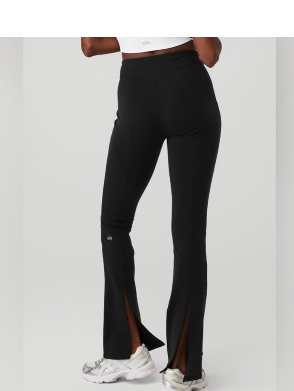 ALO Yoga Airbrush High-Waist Kick-Back Legging